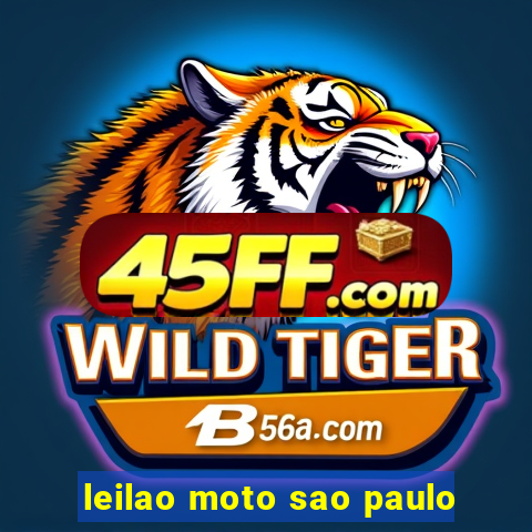 leilao moto sao paulo